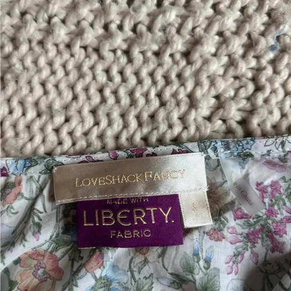 Loveshackfancy X Liberty Drea Crop Top - Picture 6 of 7